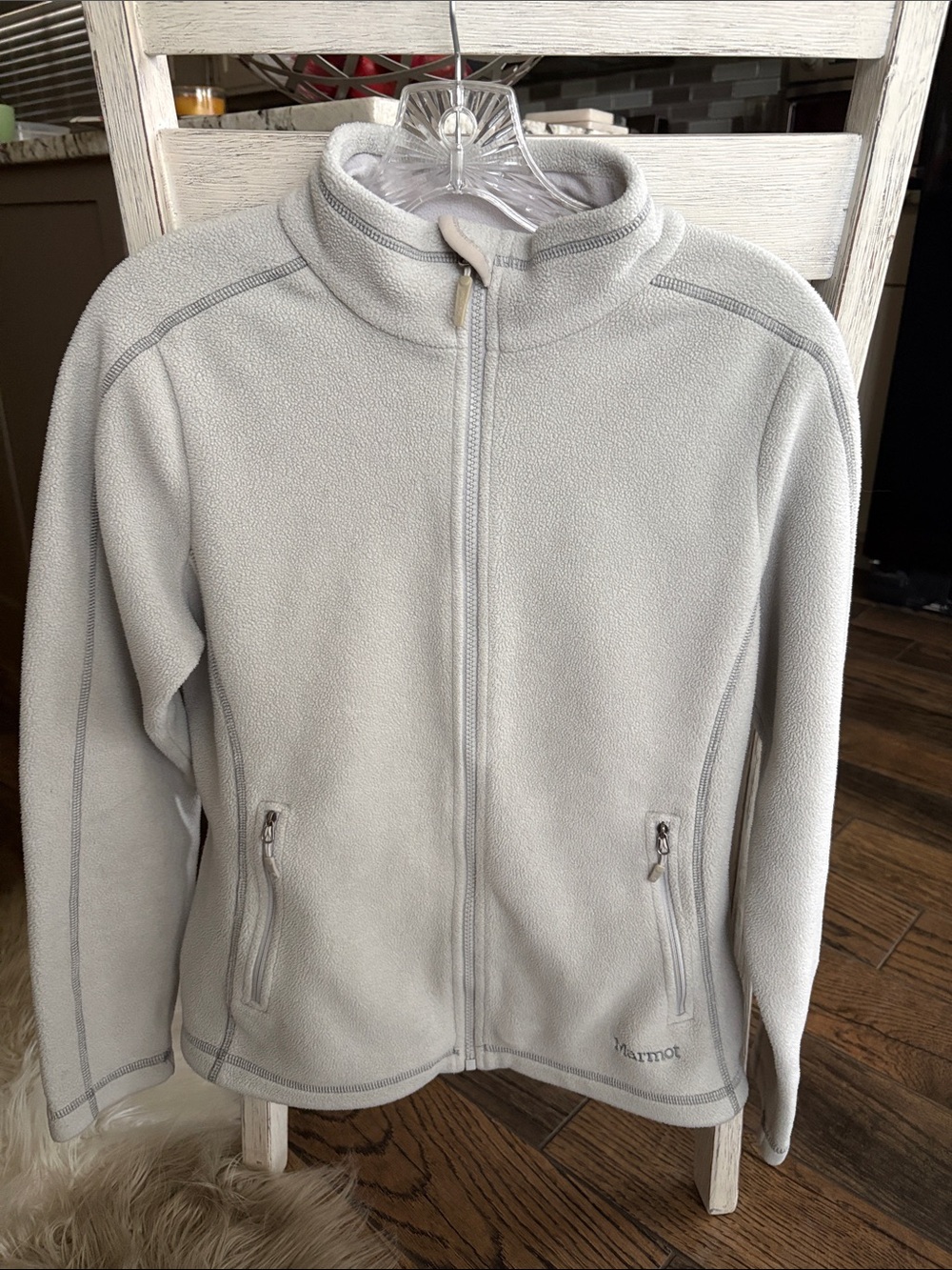 Marmot Polartec zip up sweater sz Medium